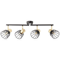 STRAHLER - Messingfarben/Schwarz, Basics, Metall (18/60/28cm) - Brilliant