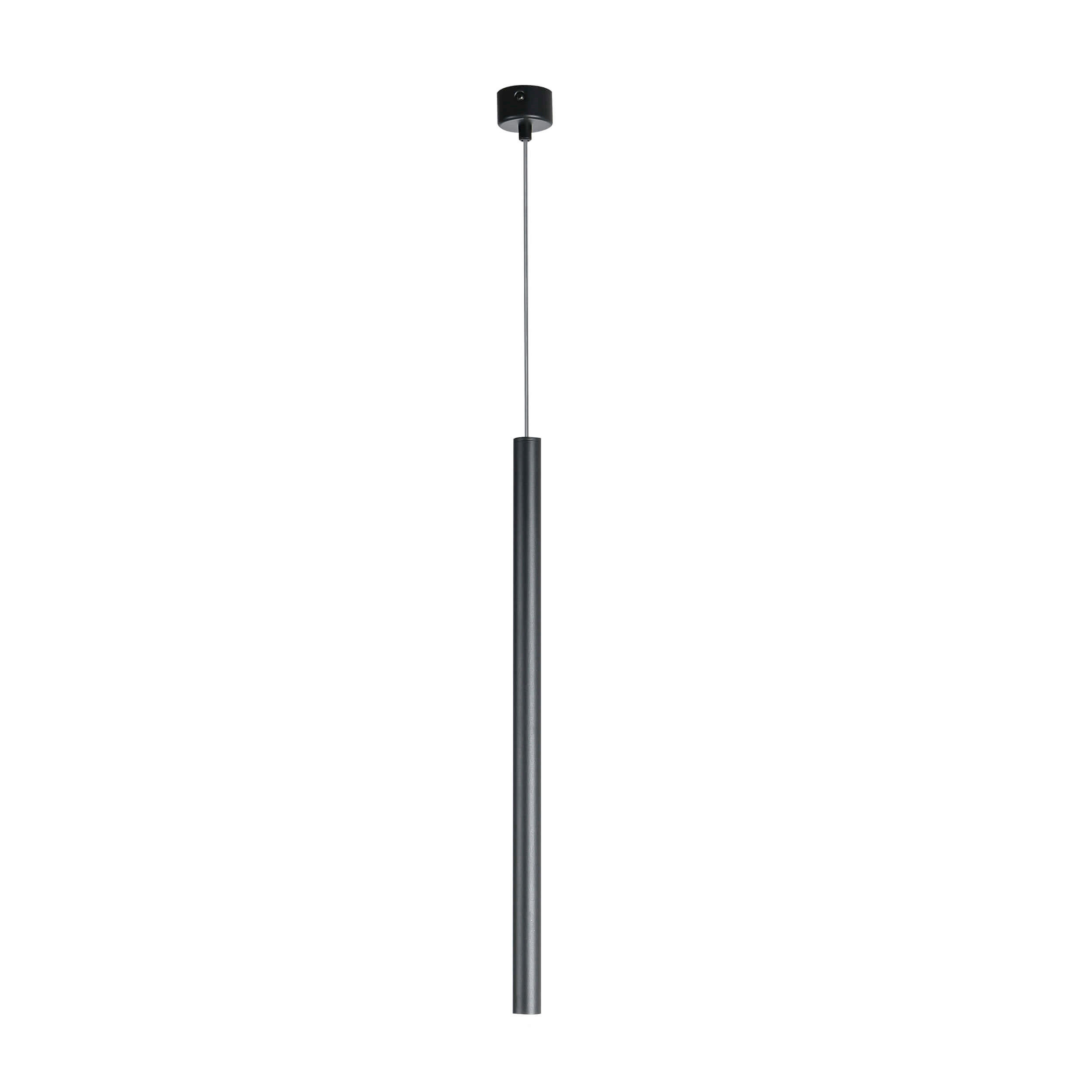 XXXLutz Hängeleuchte Lungo Schwarz 150 cm