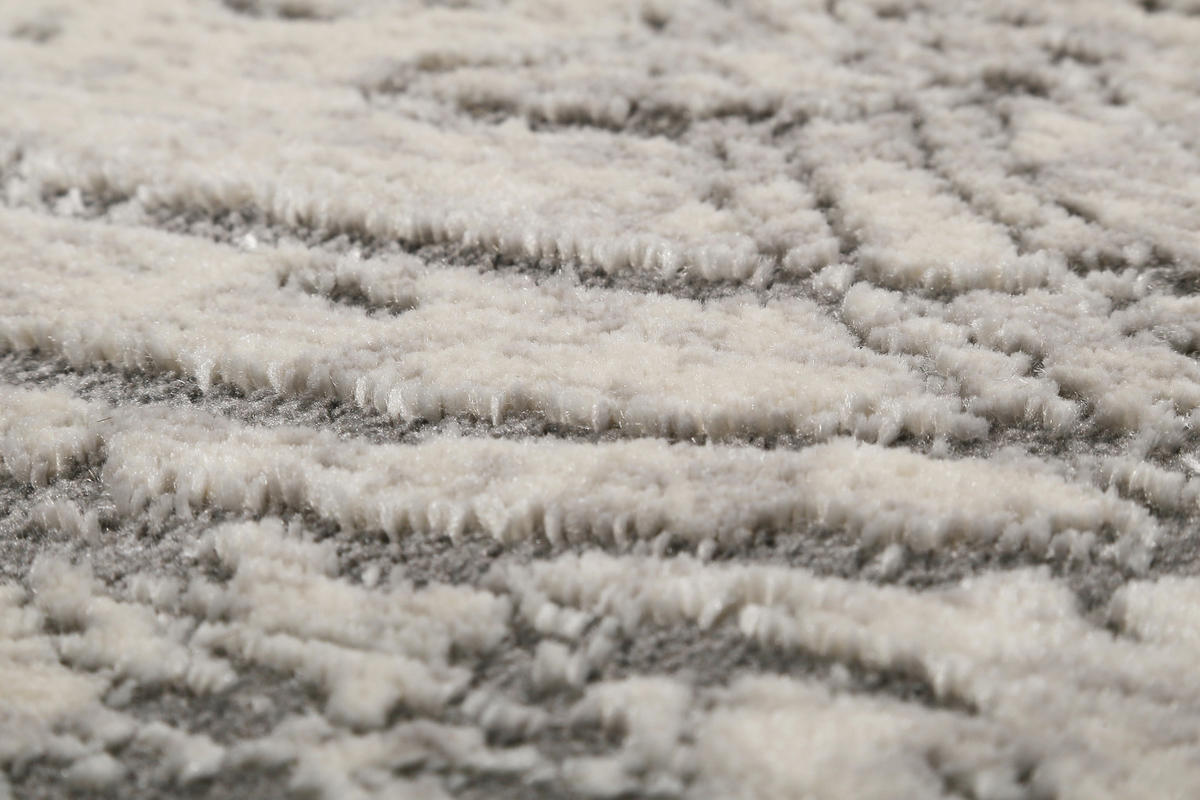 WEBTEPPICH 133/200 cm Elda Grau  - Grau, KONVENTIONELL, Textil (133/200cm) - Esprit