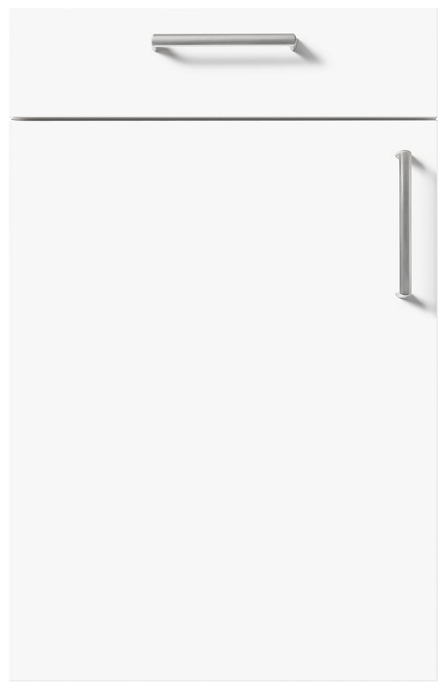 EINBAUKÜCHE ULTRA GLISS  - Weiß, Design, Holzwerkstoff - Novel