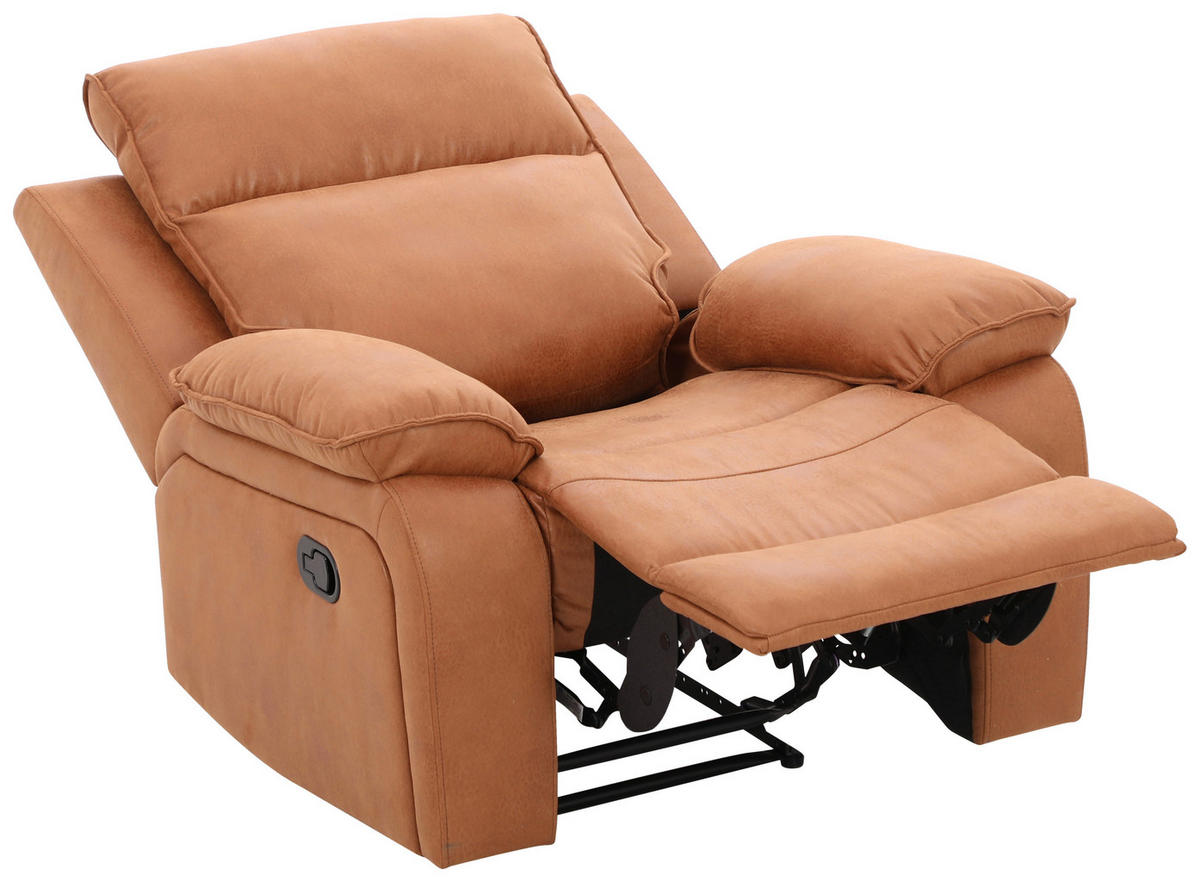 SITZGARNITUR Mikrofaser Cappuccino  - Schwarz/Cappuccino, Design, Holz/Kunststoff (215/101/97cm) - Livetastic