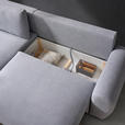 ECKSOFA Grau Webstoff  - Schwarz/Grau, MODERN, Kunststoff/Textil (175/265cm) - Carryhome