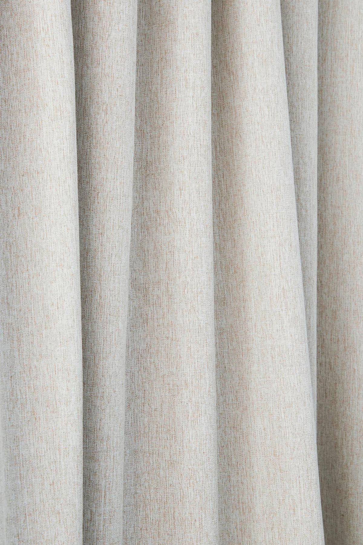 VERDUNKELUNGSVORHANG - Beige, Basics, Textil (270/280cm) - Svanefors