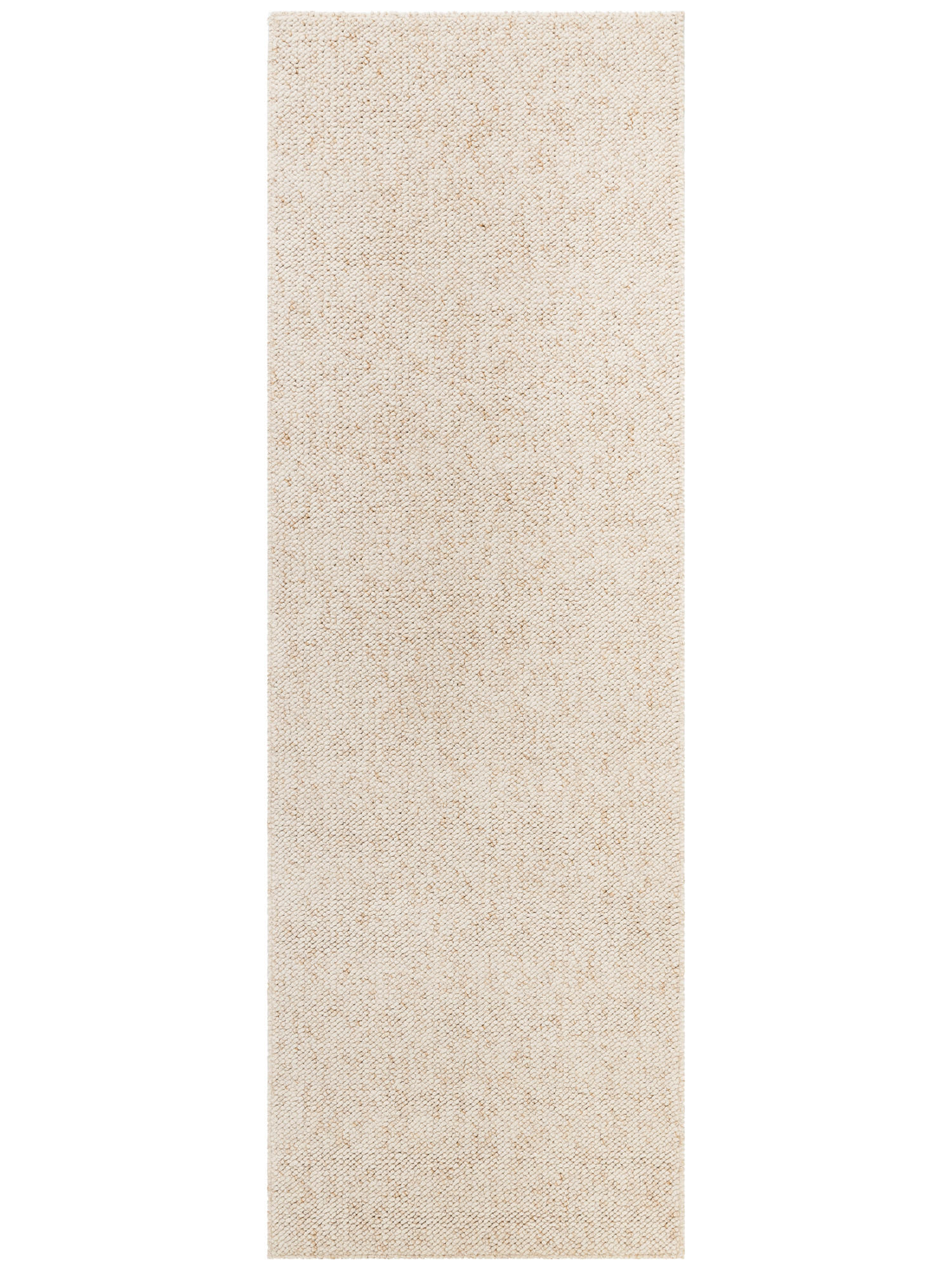 Elle Decoration Läufer Rocco Creme, Champagner 80x240 cm