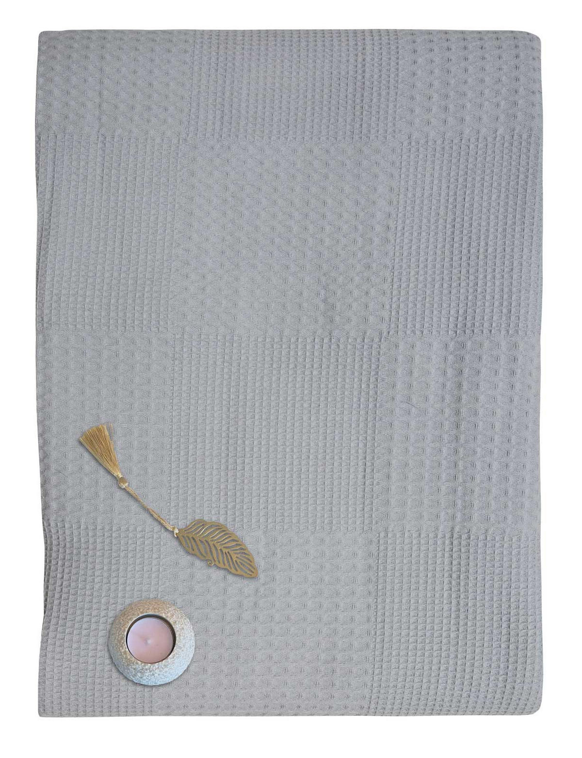 PREGRINJALO siva  - siva, Basics, tekstil (240/230cm) - Novel