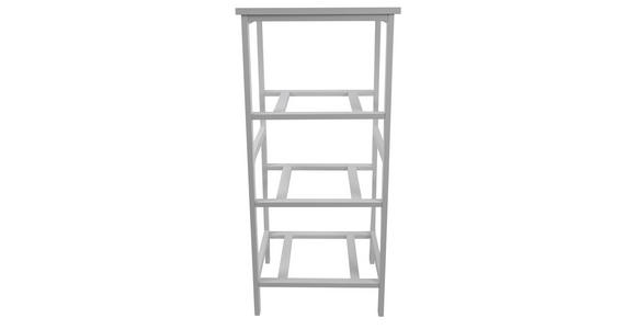 KOMMODE , 37/80/30 cm, 3 Schublade(n)  - Weiß/Grau, Basics, Karton/Holz (37/80/30cm) - Carryhome