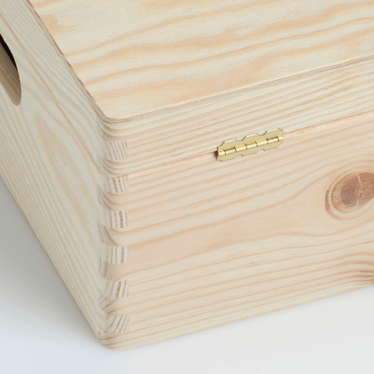 AUFBEWAHRUNGSBOX    40/30/14 cm  - Naturfarben, Basics, Holz (40/30/14cm) - Zeller Present