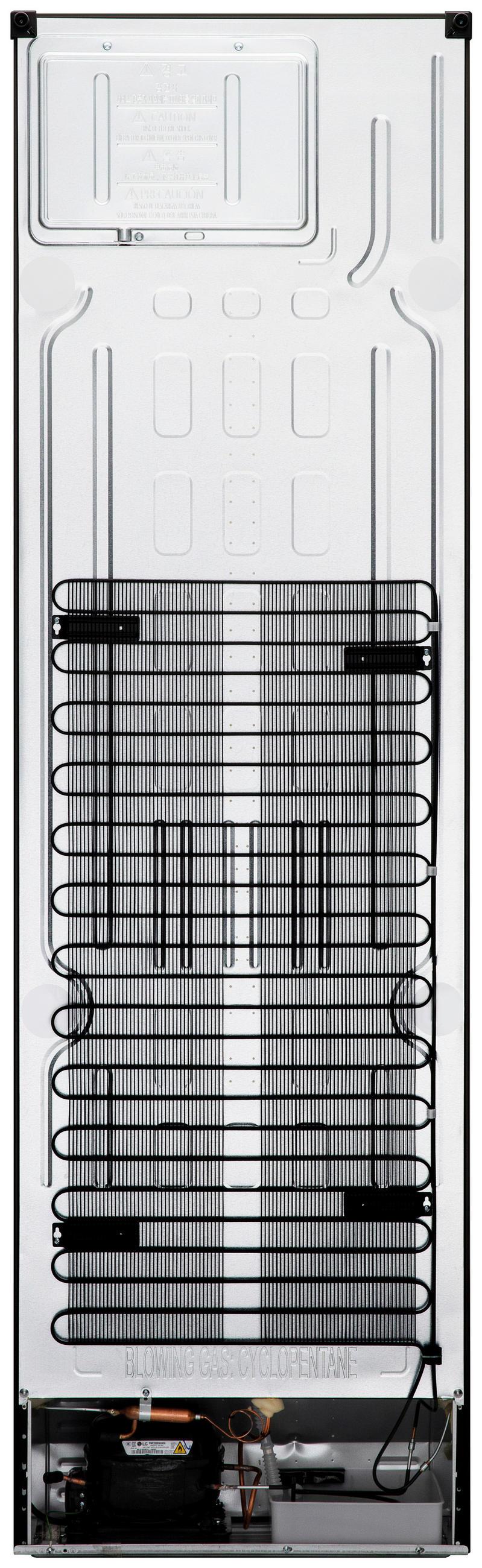 KÜHL-GEFRIER-KOMBINATION 59,5/203/67,5 cm GBB62MCGGN  - Schwarz, Trend, Glas/Kunststoff (59,5/203/67,5cm) - LG