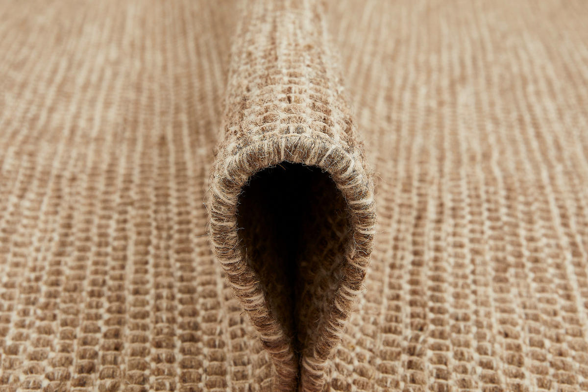 FLACHWEBETEPPICH 160/230 cm Taupe  - Taupe, KONVENTIONELL, Textil (160/230cm) - Novel