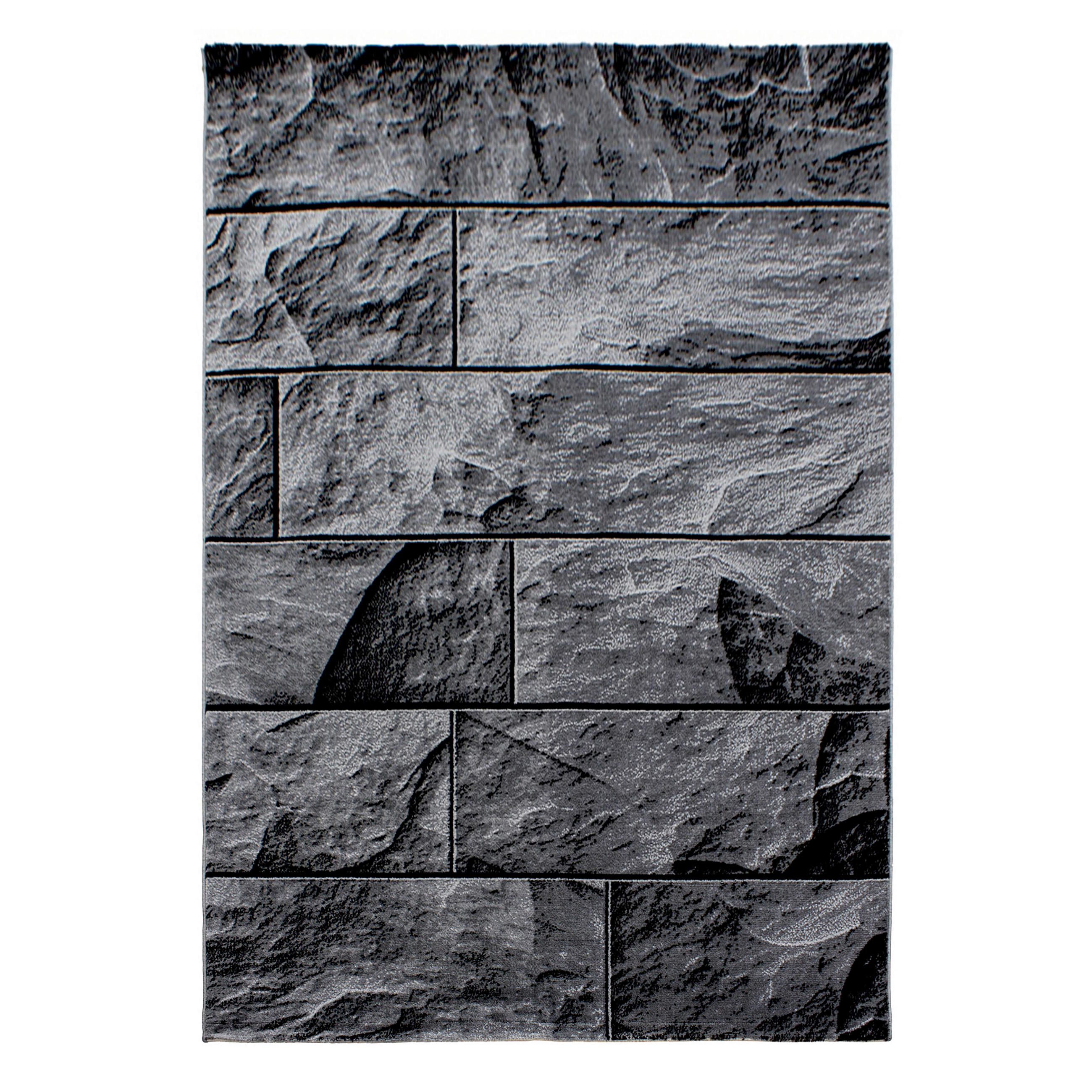 Ayyildiz Flachwebeteppich Parma Schwarz 280x370 cm