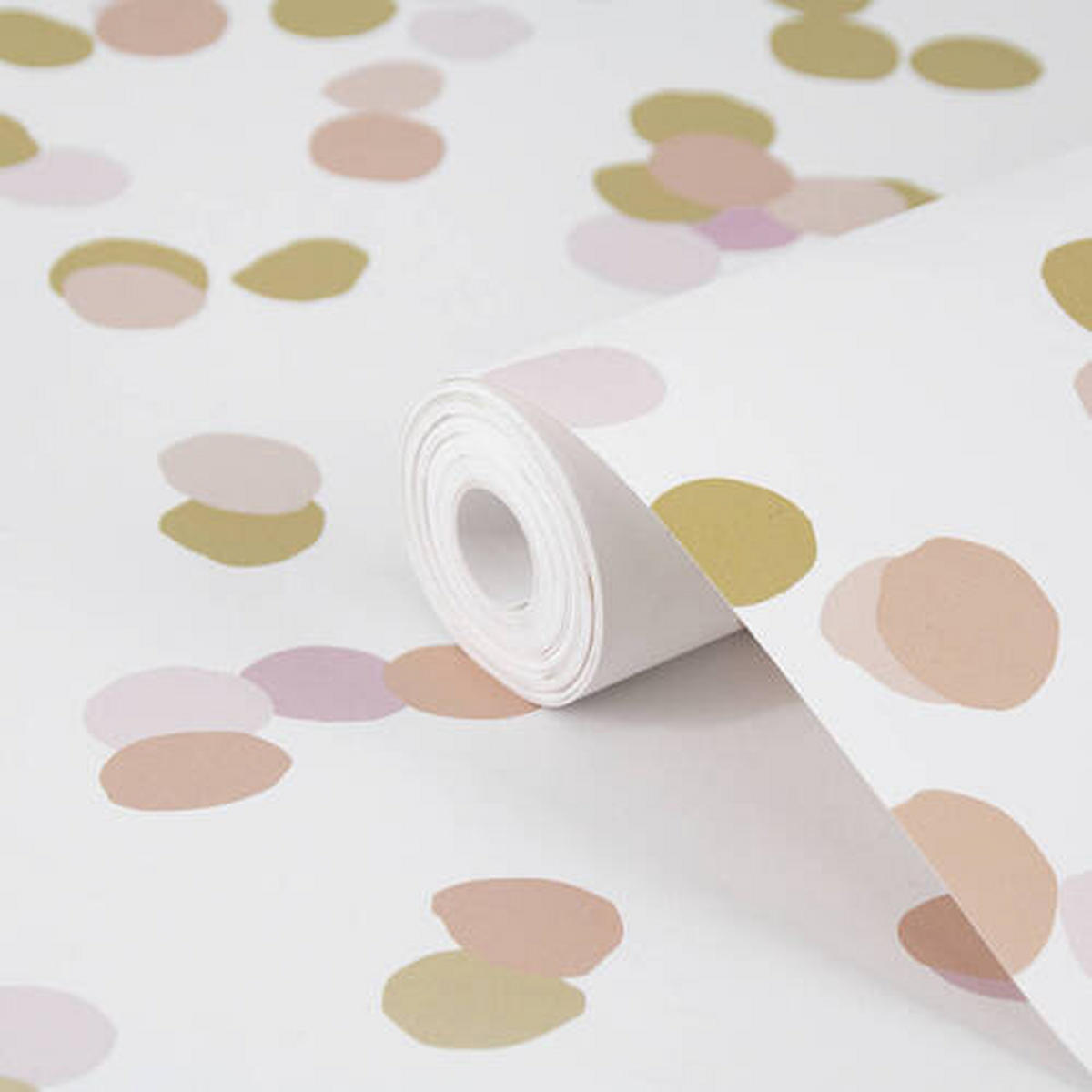 FOTOTAPET 300/280 cm  - pink/guldfärgad, Basics, papper/plast (300/280cm)