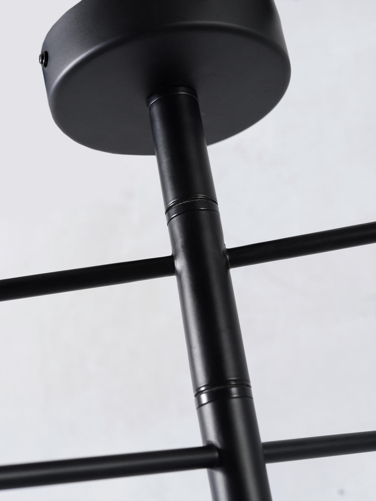 DECKENLEUCHTE  124/39 cm    - Schwarz, Design, Metall (124/39cm) - It's about Romi