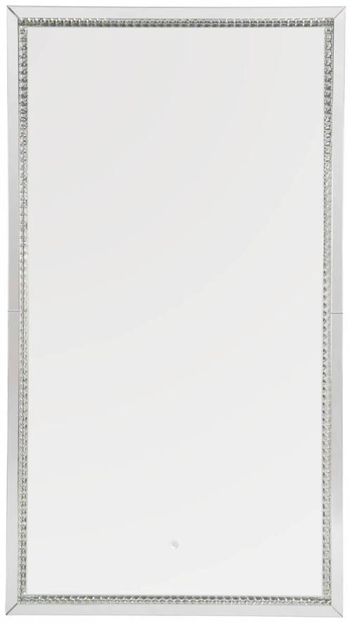 WANDSPIEGEL 100/180/5,5 cm    in rechteckig  - Silberfarben, Design, Glas/Holzwerkstoff (100/180/5,5cm) - Xora