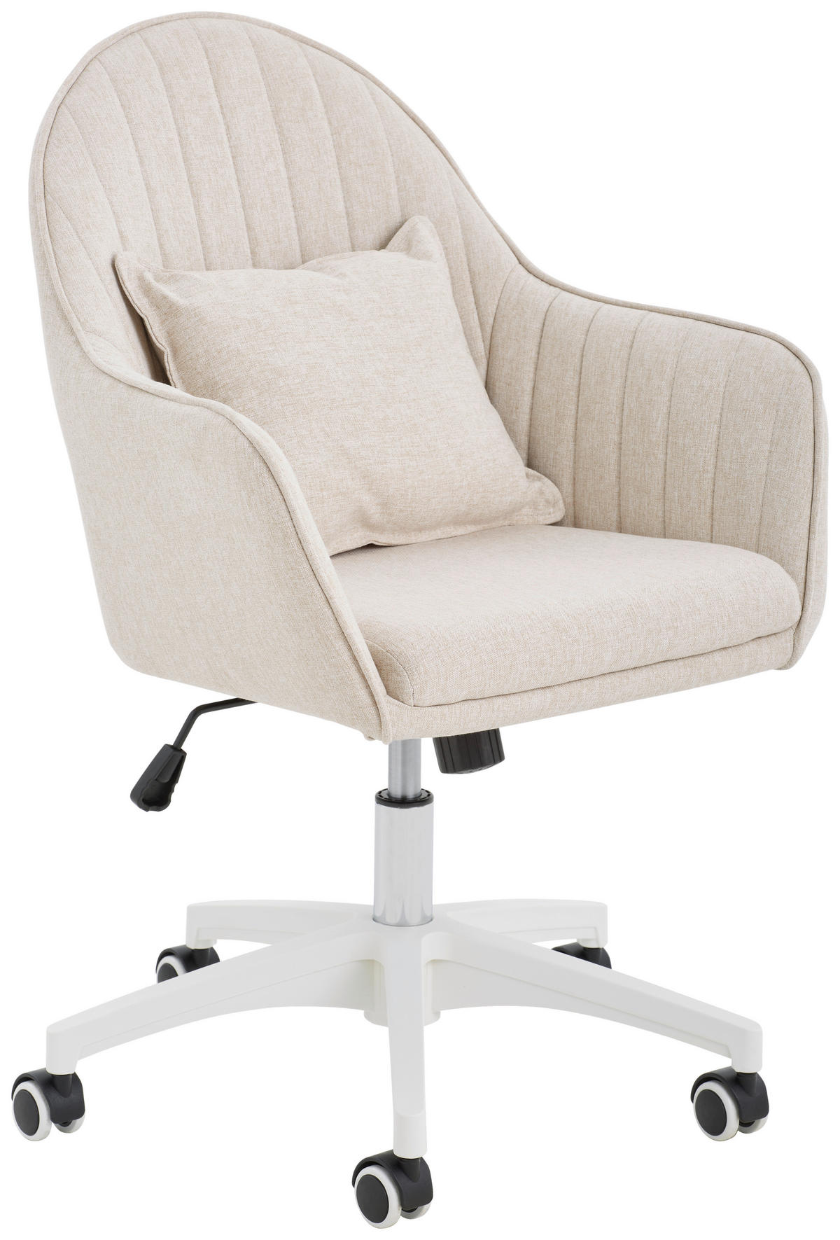 LIVETASTIC Drehstuhl (höhenverstellbar) in Beige