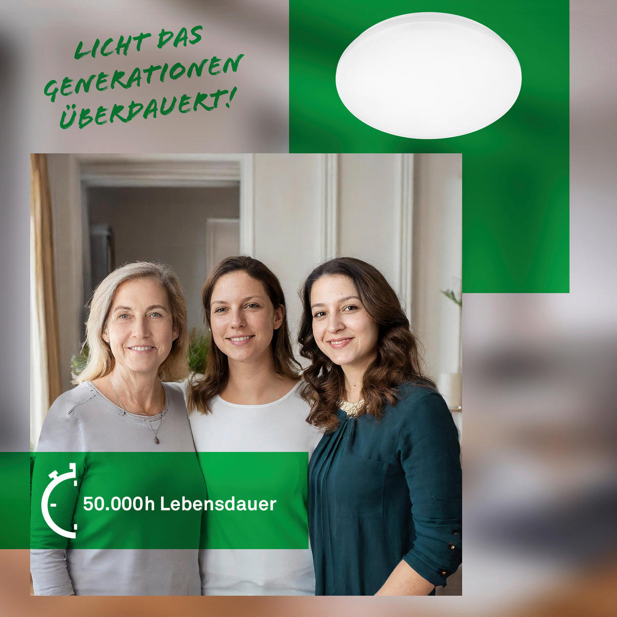 LED-DECKENLEUCHTE Elipso A 37,5/6 cm   - Weiß, Basics, Kunststoff (37,5/6cm)