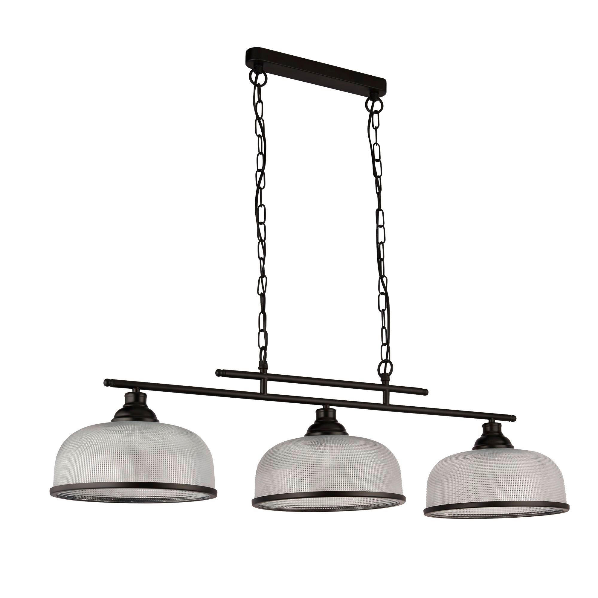 HÄNGLAMPA Highworth 27/27/99 cm  - svart, Basics, metall/glas (27/27/99cm)