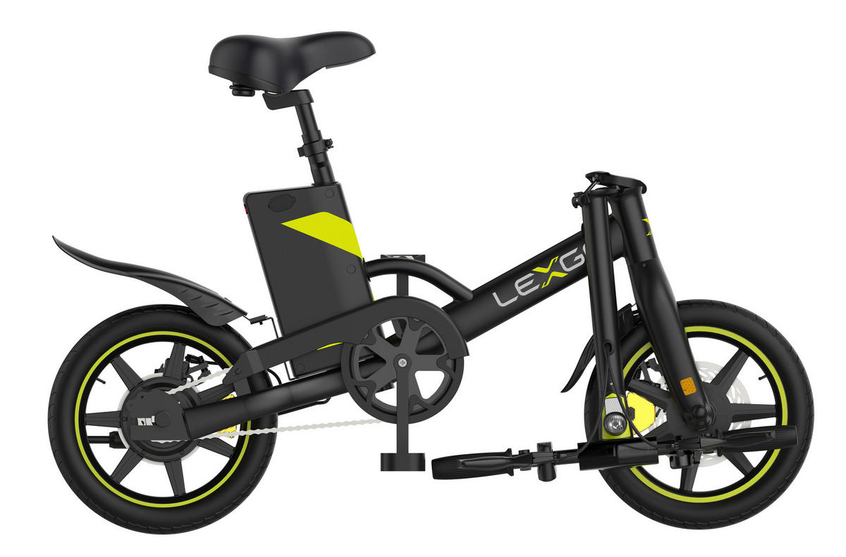 ELEKTROFAHRRAD MINE LEXGO EMICRO 10 14 Zoll  - Schwarz, KONVENTIONELL, Metall (117/56/102cm)