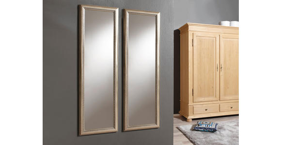 WANDSPIEGEL 38,4/126,4/2,4 cm    in rechteckig  - Silberfarben/Bronzefarben, LIFESTYLE, Holz (38,4/126,4/2,4cm) - Landscape
