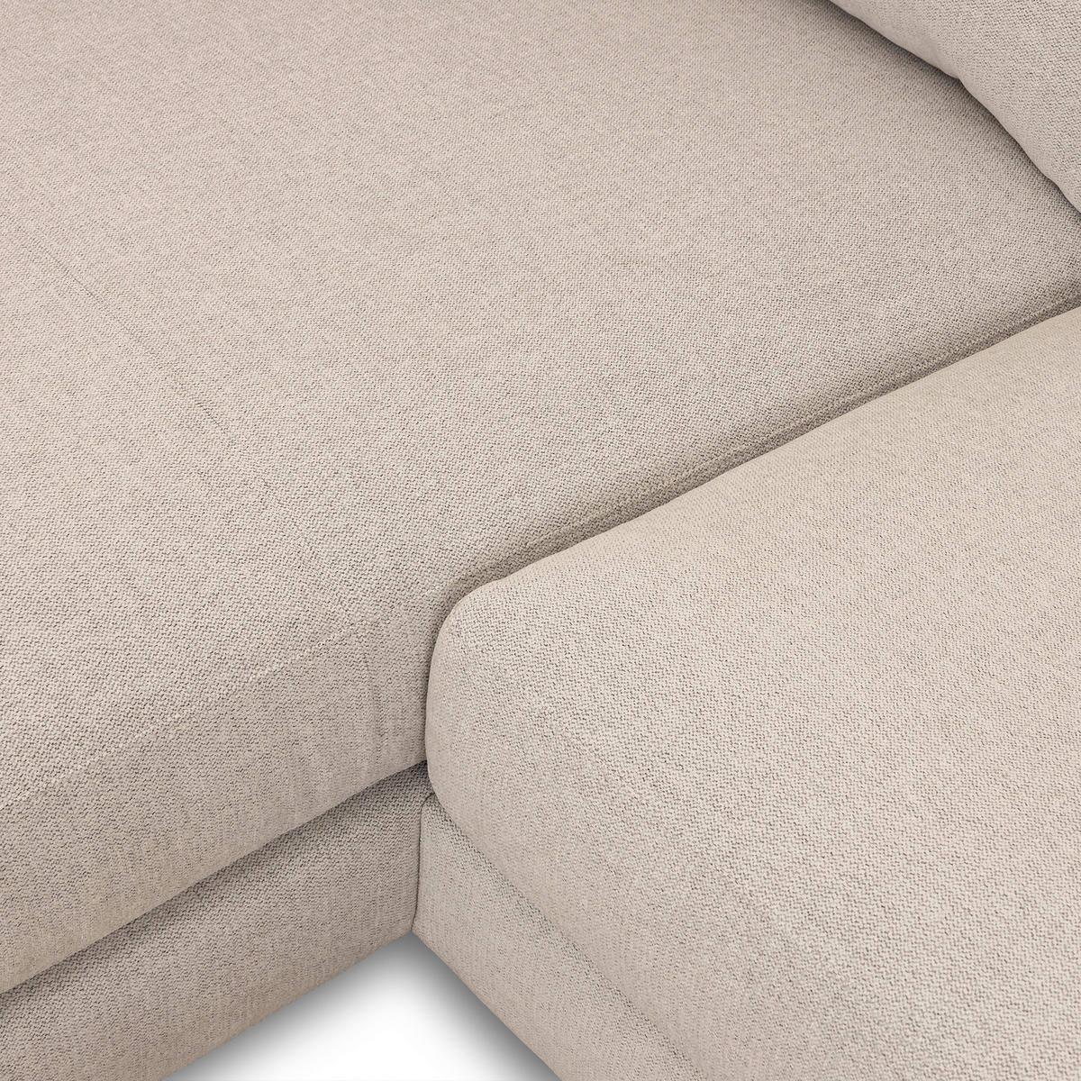 SOFFA i vit  - vit/svart, Basics, metall/trä (315/82/230cm) - Pure Home Comfort