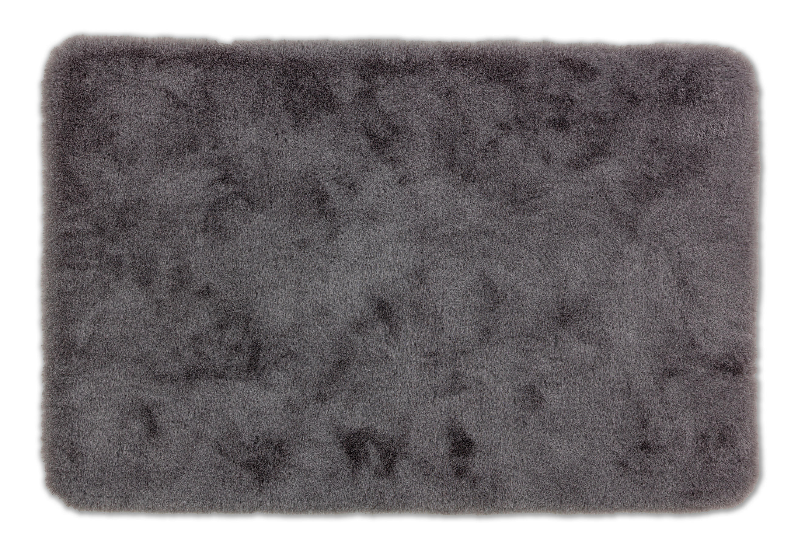 BADTEPPICH Bali Grau 60/90 cm  - Grau, Basics, Textil (60/90cm) - Schöner Wohnen