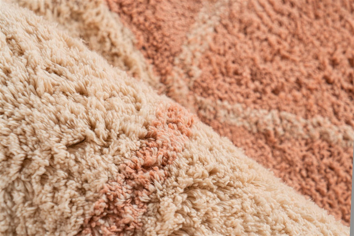 TEPPICH 120/170 cm Mylen 225 Creme / Altrosa Creme, Altrosa  - Creme/Altrosa, KONVENTIONELL, Textil (120/170cm)