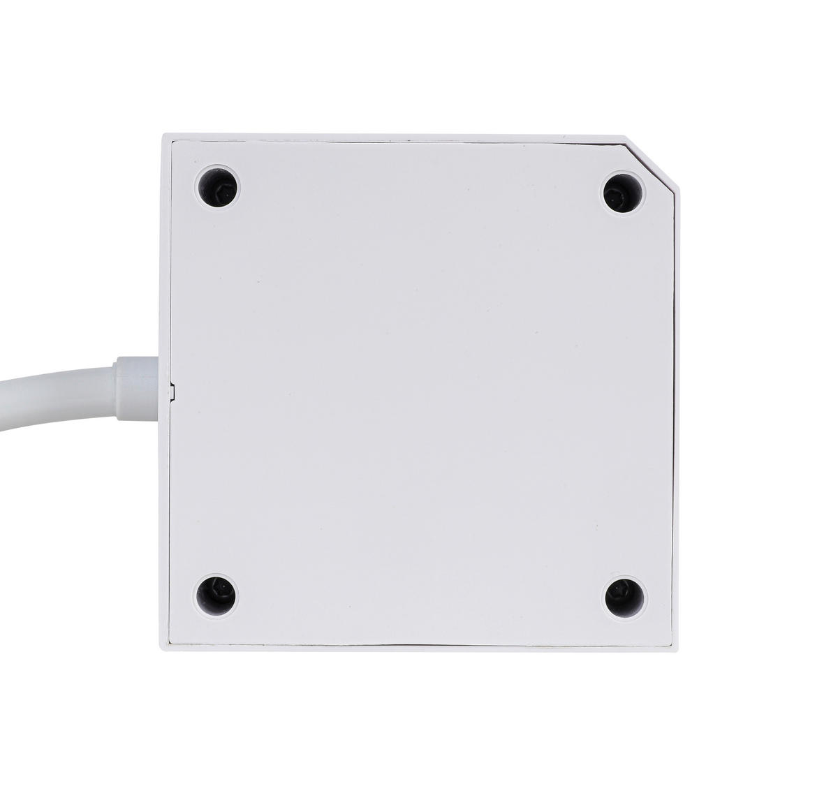 PREDLŽOVACÍ PRÍVOD – KOCKA   - biela, Basics, plast (7,5/7,5/7,5cm) - Mican