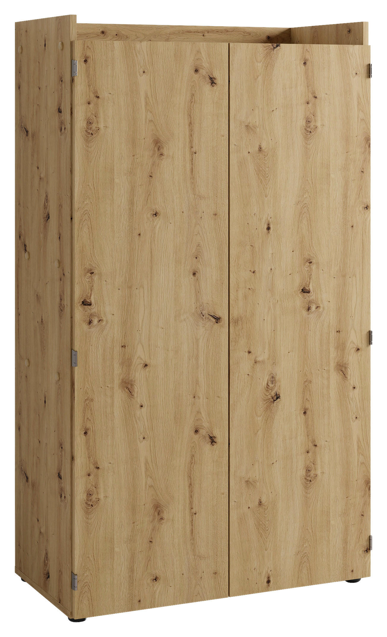 SEKRETÄR - Schwarz/Eiche Artisan, MODERN, Holzwerkstoff/Kunststoff (80/40/141cm) - MID.YOU