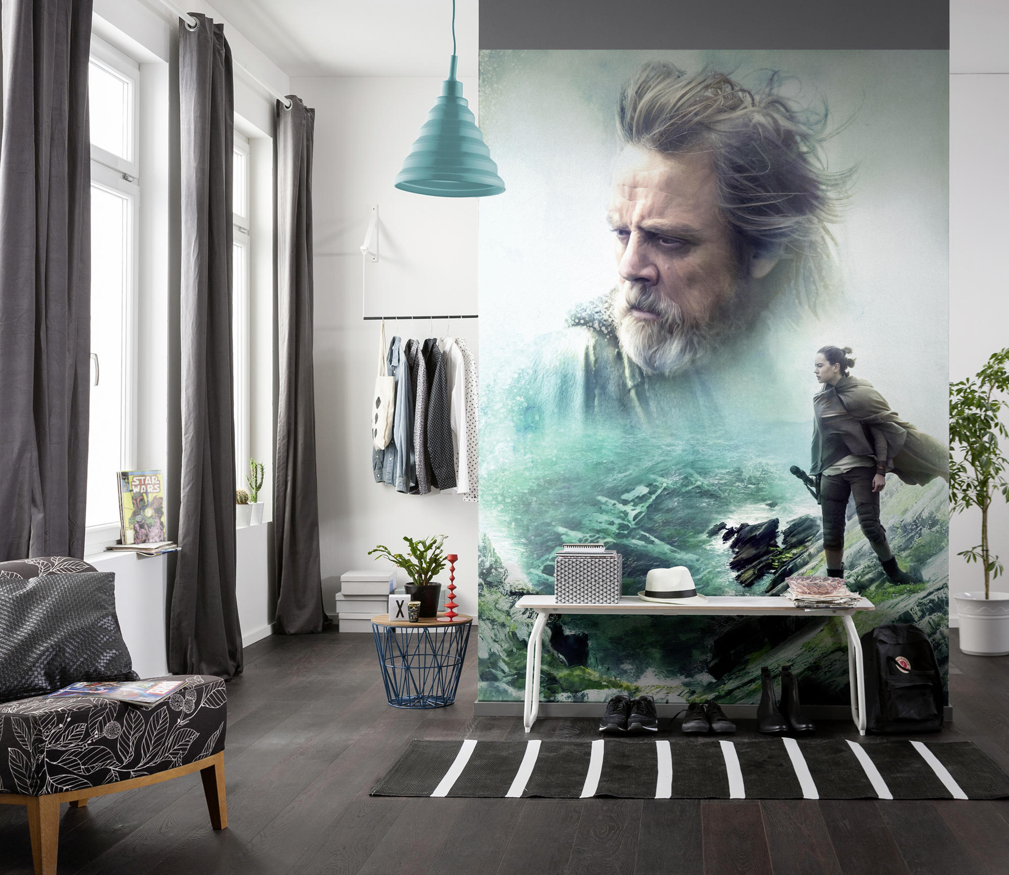 FOTOTAPETE Star Wars  - Design, Papier (184/254cm) - Komar