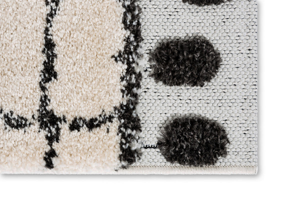 WEBTEPPICH 160/230 cm Weiß  - Weiß, Design, Textil (160/230cm) - Schöner Wohnen