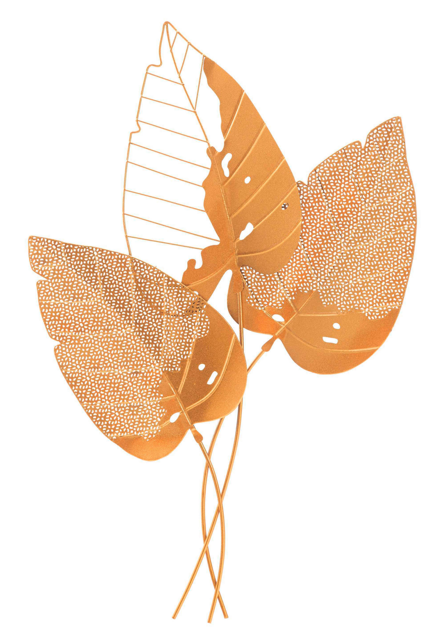 Wanddeko Autumn Leaf Metall  - Basics, Metall (53/84.5/4cm)