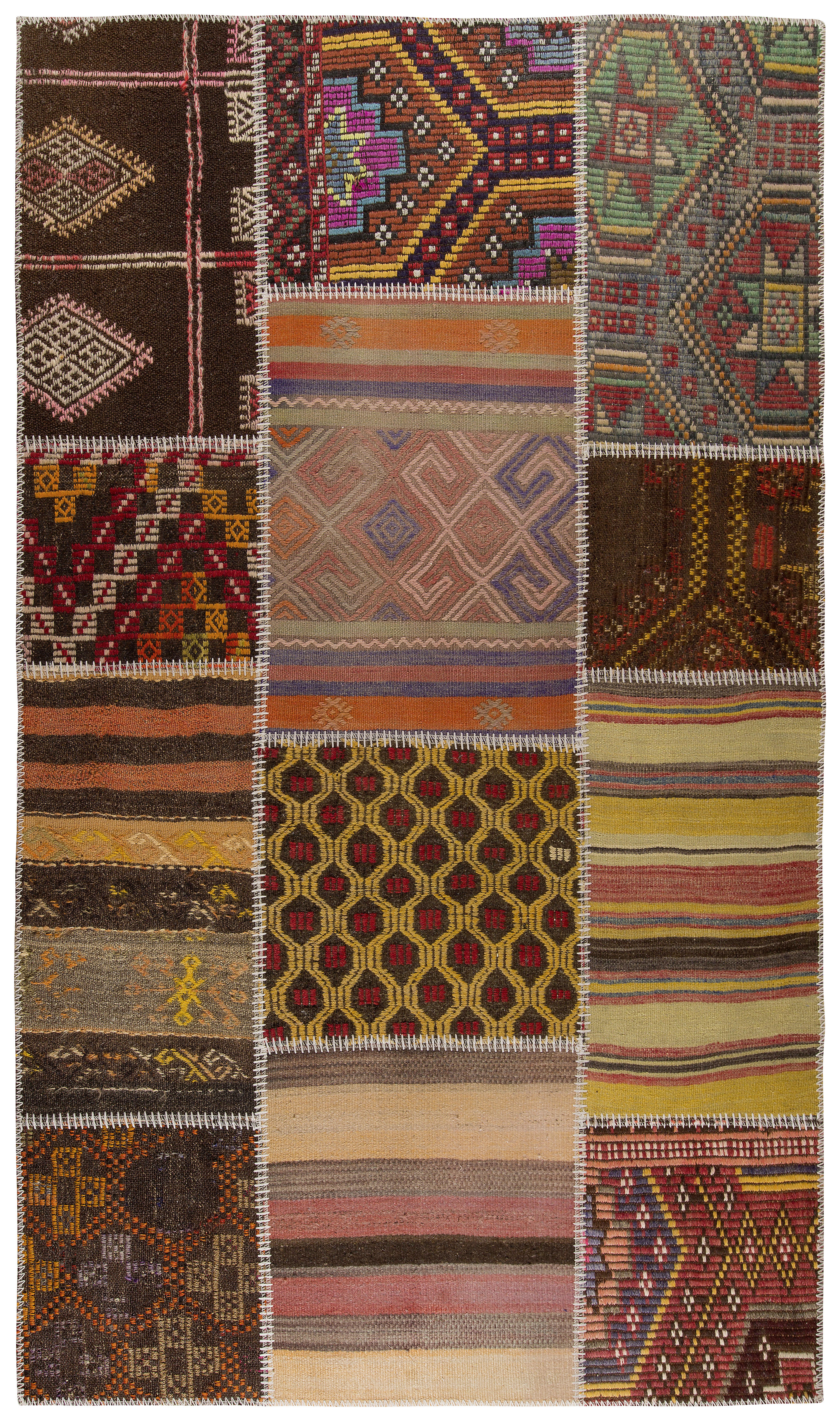 ORIENTALSKA PREPROGA  130/190 cm  tkano  večbarvno  - večbarvno, Romantika, tekstil (130/190cm) - Cazaris