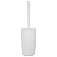 WC SADA - ŠTĚTKA A DRŽÁK - světle šedá/barvy hliníku, Basics, plast (9,5/35cm) - Kleine Wolke