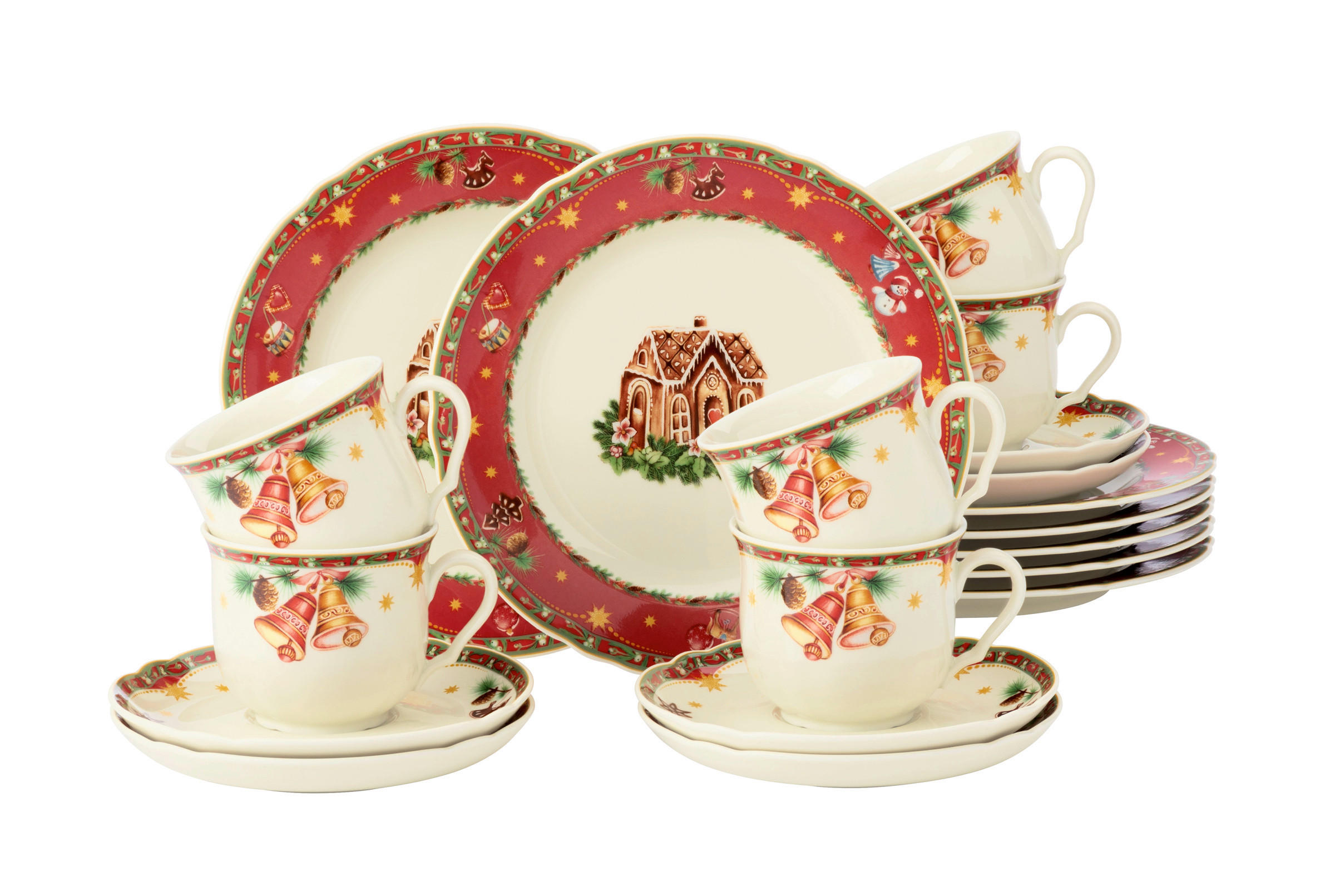 SERVIS ZA KAVU - višebojno, Basics, keramika (43/24/18,1cm) - Seltmann Weiden