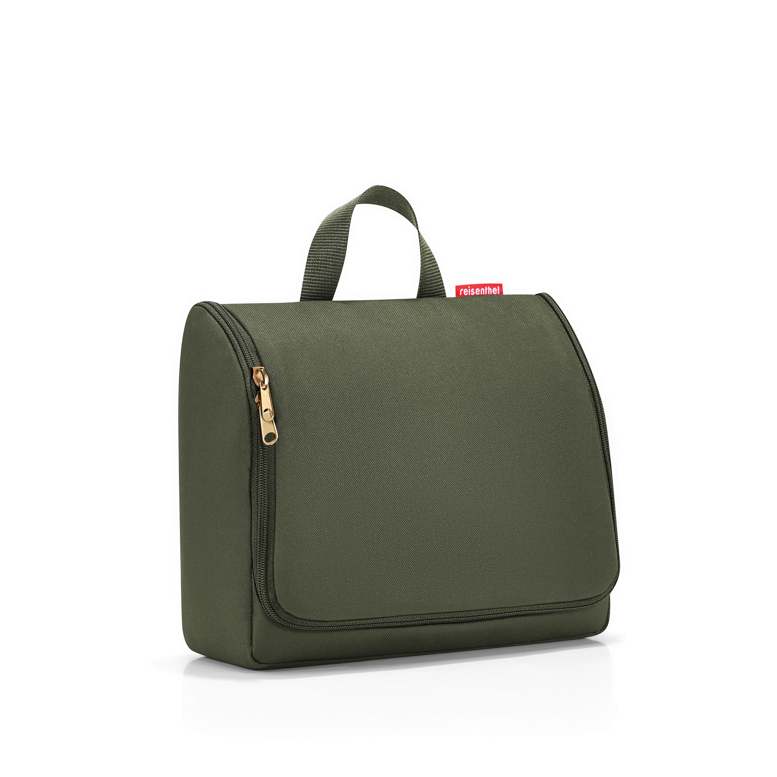 Reisenthel Kulturbeutel Toiletbag XL urban forest gold Waldgrün 28x23x10 cm