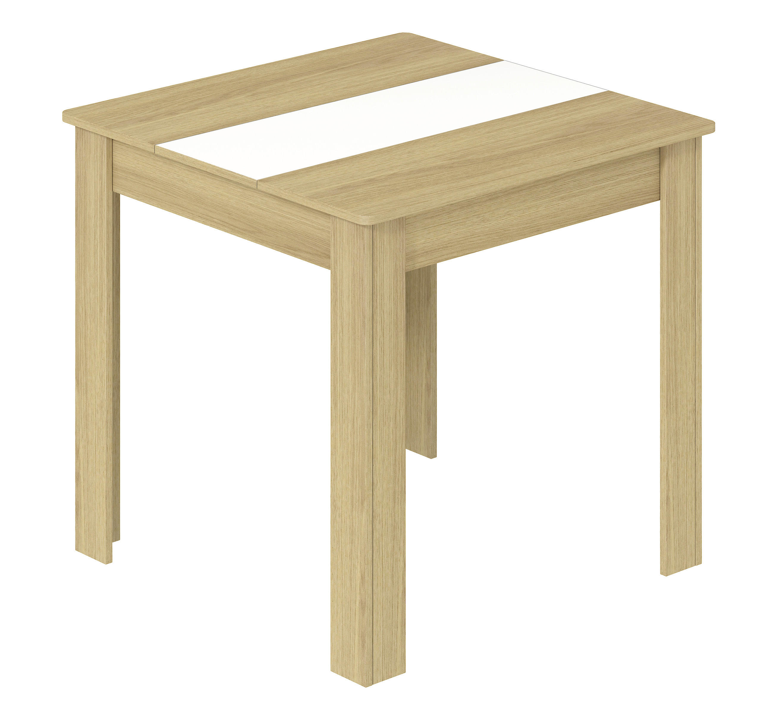 Masa din material pe baza de lemn, 80/80/75 cm,