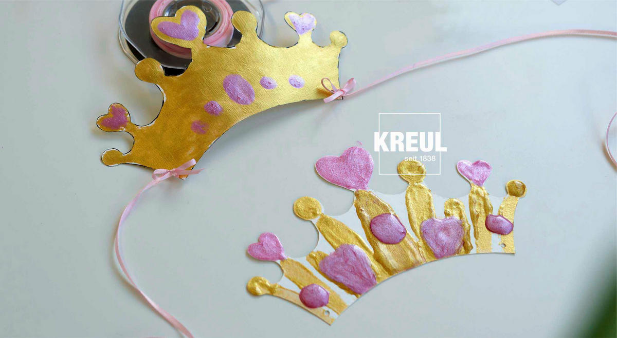 ACRYLFARBE - Blau/Silberfarben, KONVENTIONELL (14,6/7,0/14,6cm)