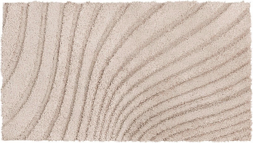 BADEMATTE Beige 70/120 cm  - Beige, Basics, Kunststoff/Textil (70/120cm) - Grund