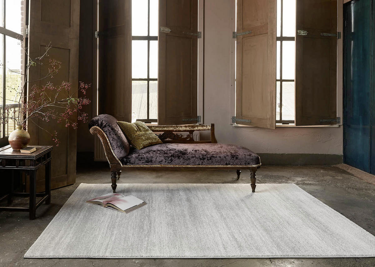 WEBTEPPICH 80/150 cm Island Beach Grau, Hellgrau  - Hellgrau/Grau, KONVENTIONELL, Textil (80/150cm) - Novel