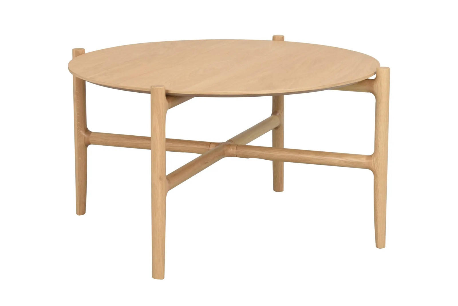 SOFFBORD i trä 87/87/46 cm  - ekfärgad, Klassisk, trä (87/87/46cm) - Rowico