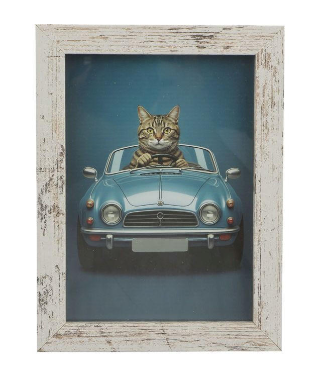 Bilderrahmen 13x18 Cm Carla Holz Weiß, 15,6x21,1 Cm