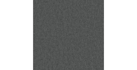 ECKSOFA Dunkelgrau Flachgewebe - Dunkelgrau/Schwarz, KONVENTIONELL, Kunststoff/Textil (280/235cm) - Carryhome