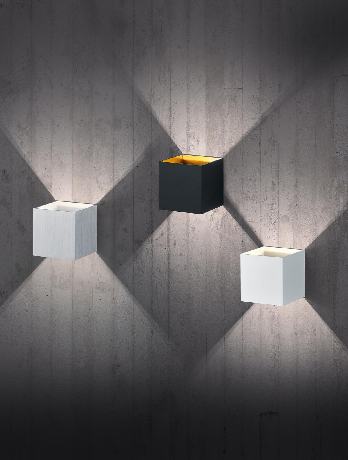 LED-WANDLEUCHTE - Weiss, Konventionell, Metall (10/10/10cm) - Trio Leuchten