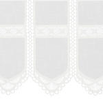 KURZGARDINE 45 cm   - Weiß, Basics, Textil (45cm) - Esposa