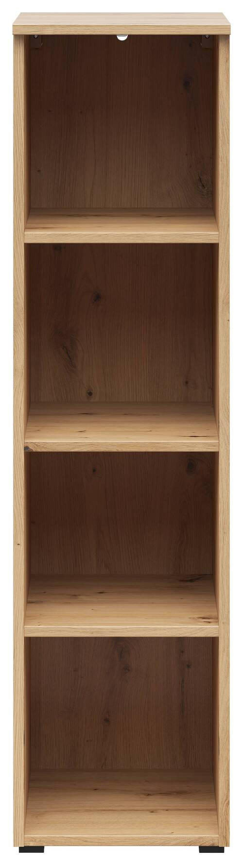 OTVORENA POLICA hrast artisan  - antracit/hrast artisan, Moderno, pločasti materijal/plastika (30/115/40cm) - Carryhome