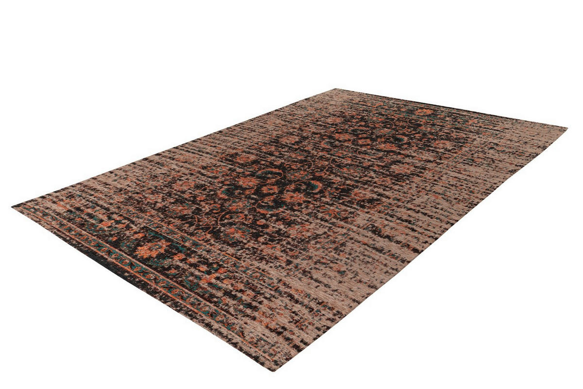 TEPPICH 120/180 cm Charme 225 Multi / Rot Multicolor, Rot  - Rot/Multicolor, KONVENTIONELL, Textil (120/180cm)