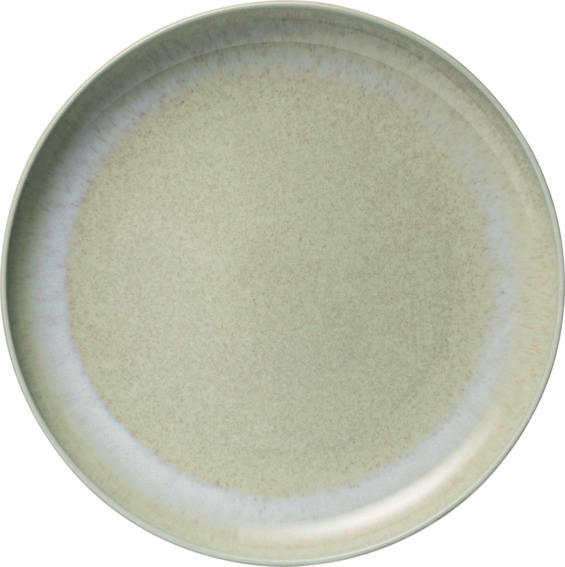 FRÜHSTÜCKSTELLER Grün Perlemor Alga - Grün, Trend, Keramik (24/24/3cm) - like.Villeroy & Boch