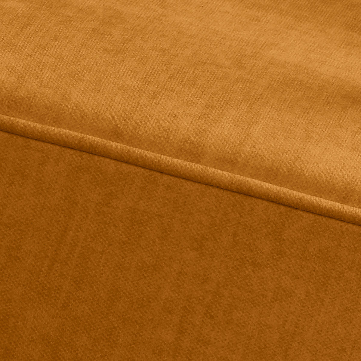 SCHLAFSOFA Mikrofaser Bernsteinfarben  - Bernsteinfarben/Braun, Design, Holz/Textil (218/74/91cm) - P & B