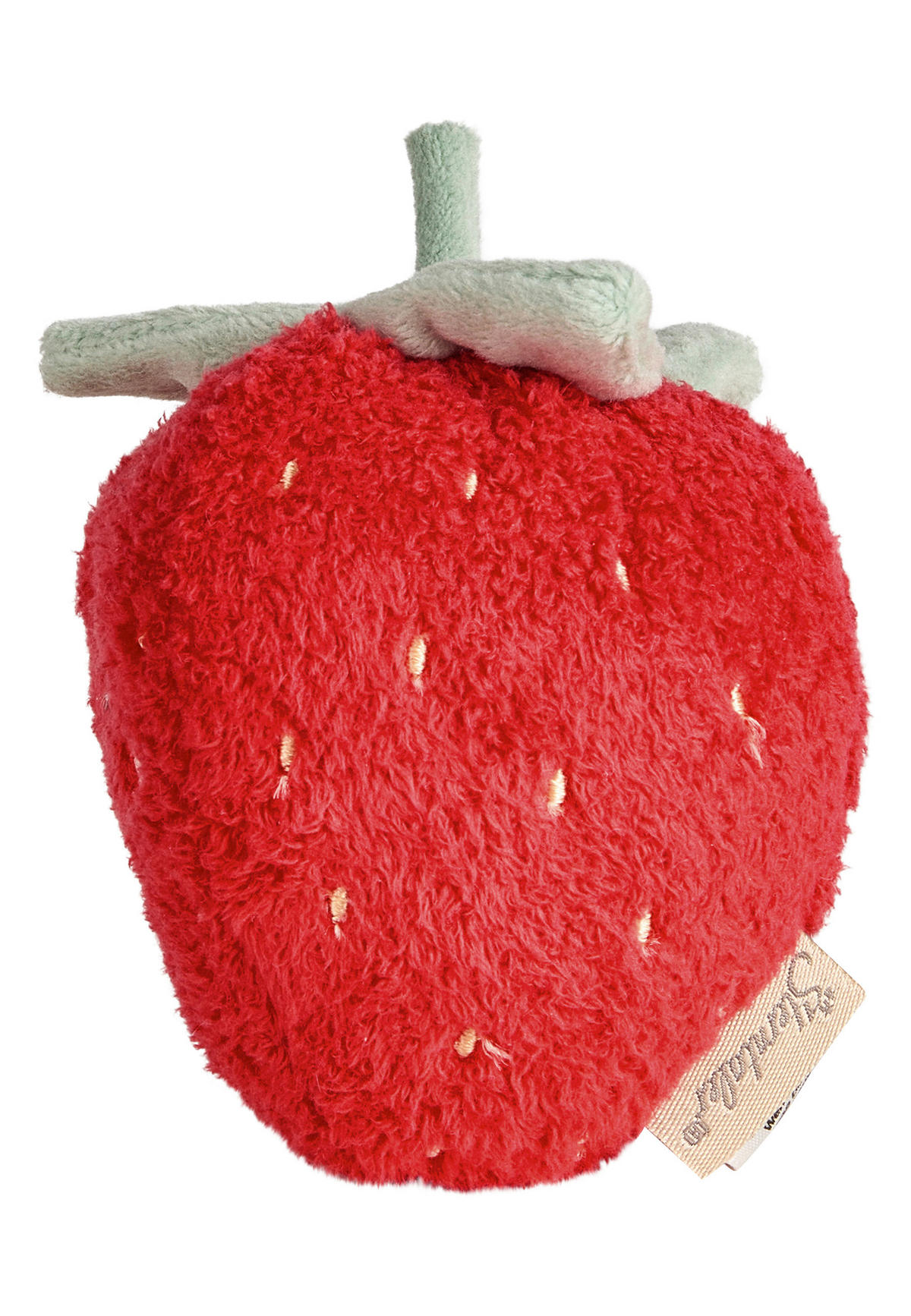 KUSCHELTIER Früchte 9/8/6 cm  - Rot, Basics, Textil (9/8/6cm) - Sterntaler