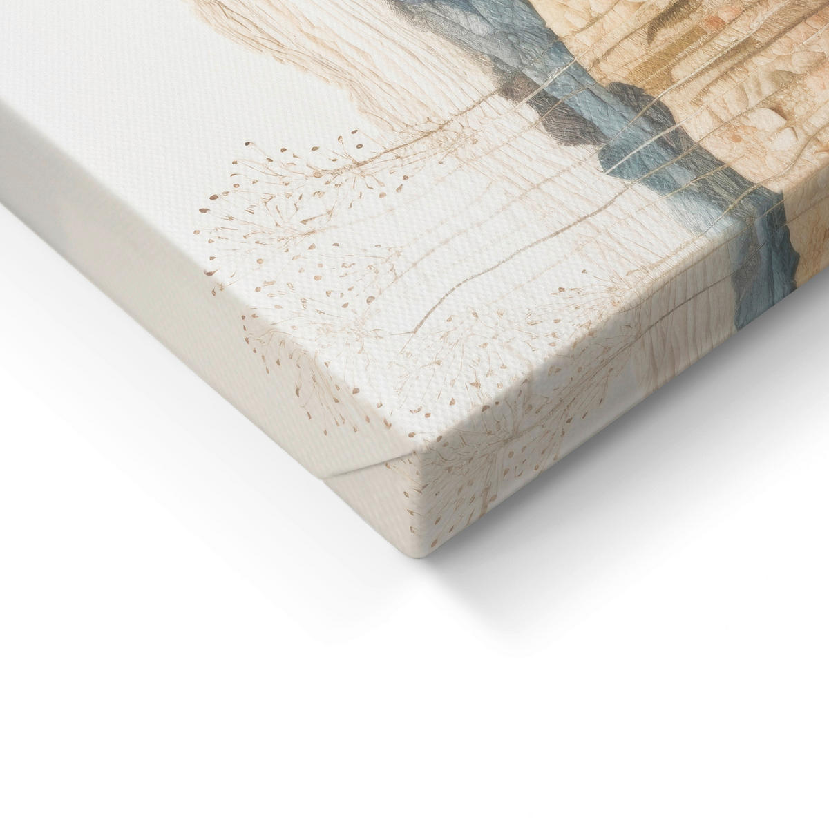 LEINWANDBILD Landschaft & Natur 70/100 cm  - Beige/Multicolor, Basics, Holz/Textil (70/100cm)