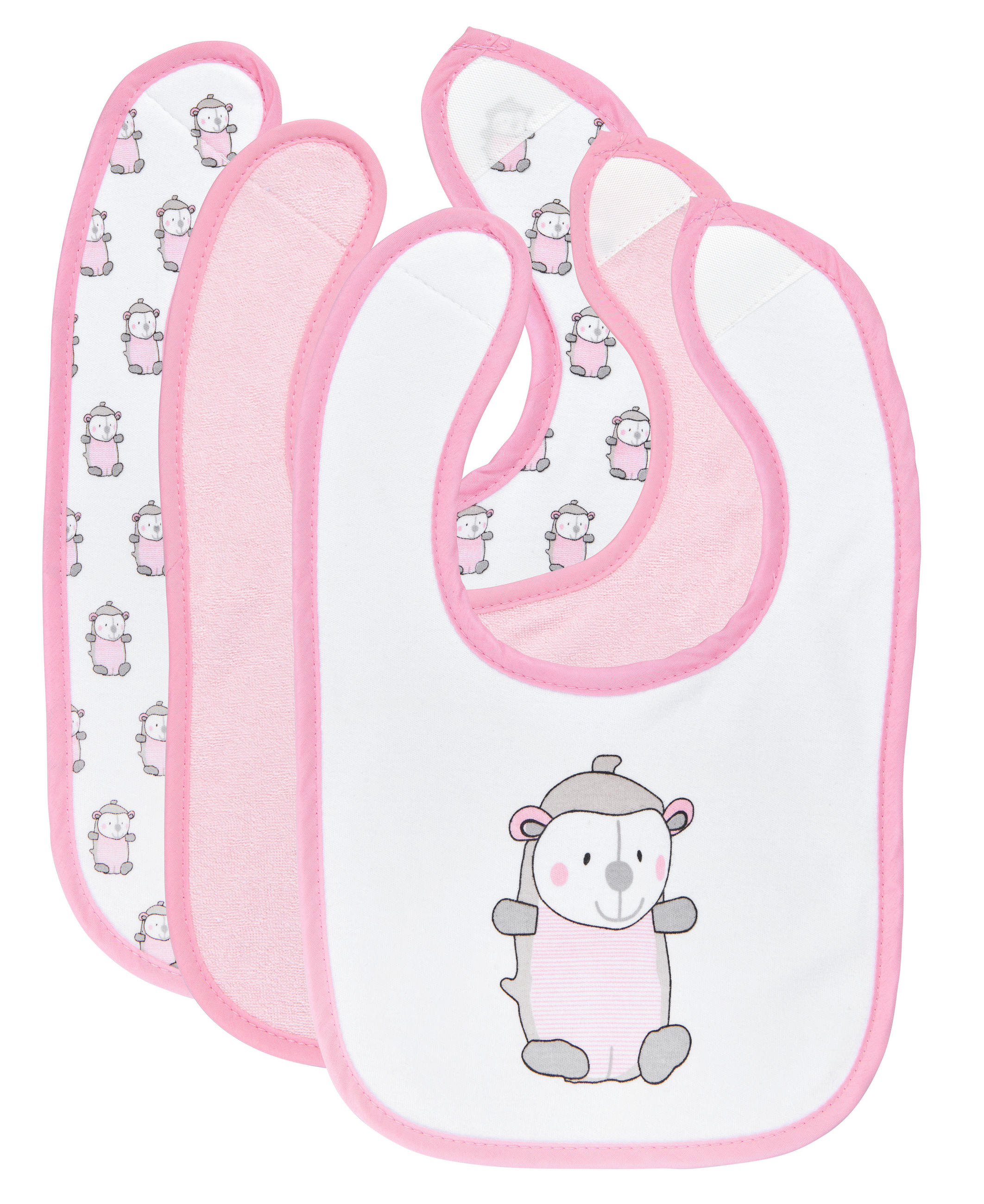 LÄTZCHEN - Rosa, Basics, Textil (20,5/31cm) - Patinio